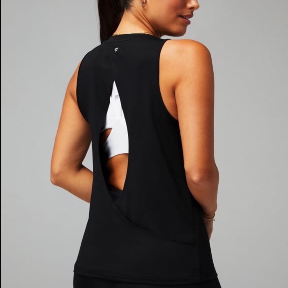 Fabletics Dry Flex Open Back Tank Top